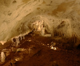 Visiting limestone caves